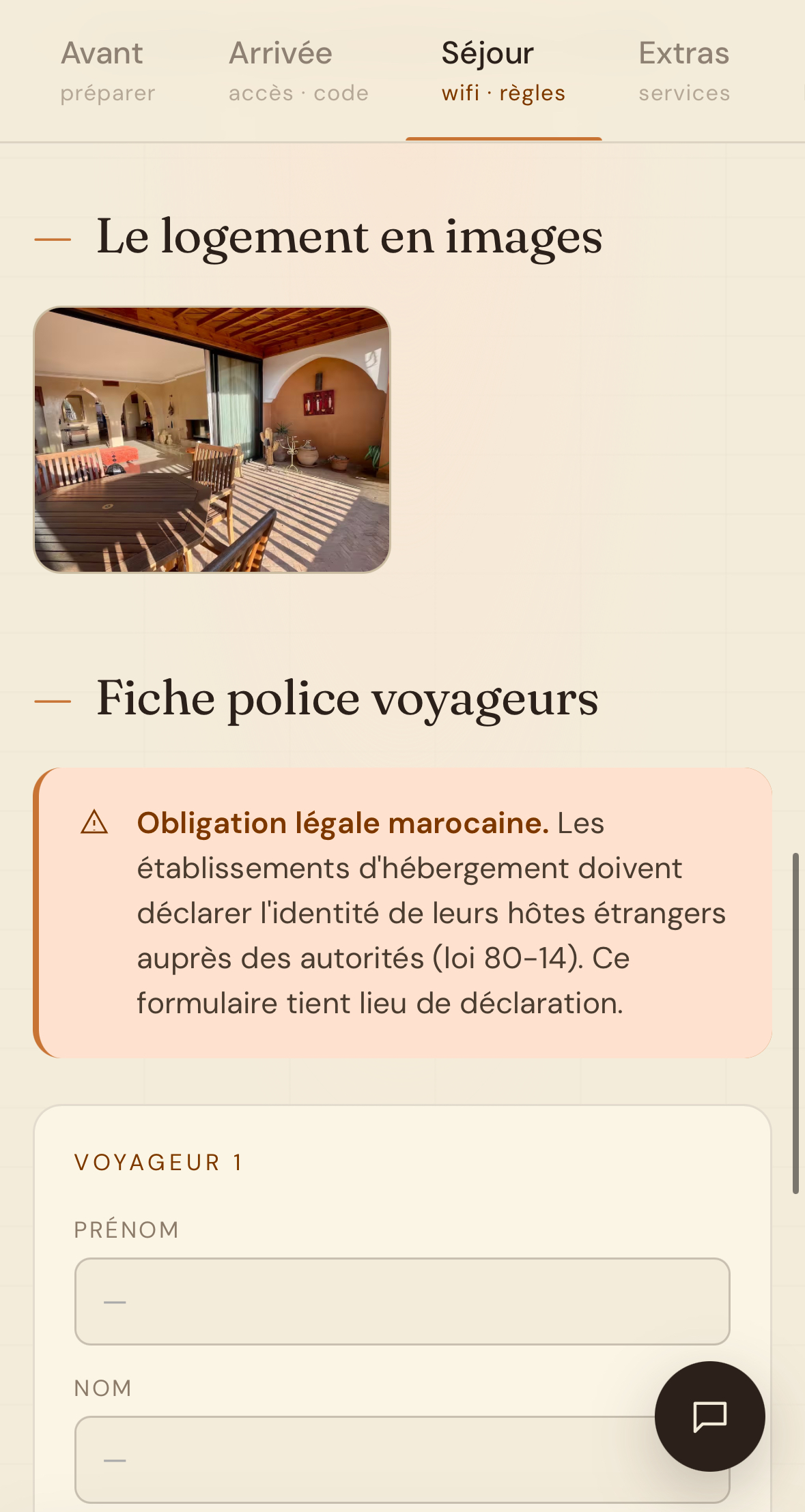 Fiche police